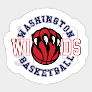 Washington Wizards Basketball Sticker